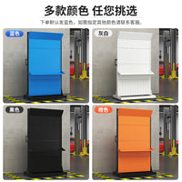 Heavy-Duty Wall-Mounted Pegboard Tool Organizer Rack for Hardware and Auto Repair Supplies