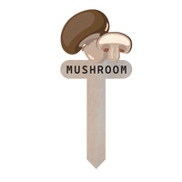 Wooden Plant Labels Garden Markers with Gnome Design for Potted Plants & Craft Projects