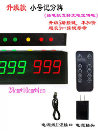 LED Electronic Scoreboard for Basketball, Football, Table Tennis, and Billiards - Multi-Sport Score and Timer Display