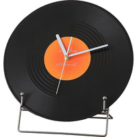 Retro Vinyl Record Desktop Clock Ornament for Home and Office Decor