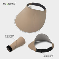 Women's UV Protection Sun Visor Hat with Wide Brim for Outdoor Travel