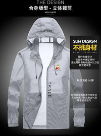 Straw Man Unisex Ice Silk Sun Protection Jacket for Summer Outdoor Activities