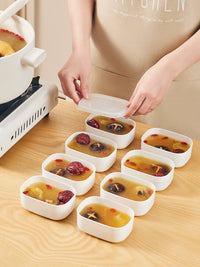 Baby Food Freezer Tray with Lid, Silicone Soup Cube Mold for Purees, Meat, and Broth, Reusable Storage Container for Infants