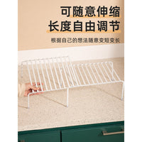 Expandable Under-Sink Cabinet Organizer Shelf for Kitchen Storage