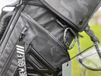 Fashion Rivet Golf Stand Bag for Men and Women, Lightweight Driving Range Practice Bag with Dual Cap Design