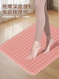 Acupressure Foot Massage Mat Soft Silicone Indoor Jogging Pad