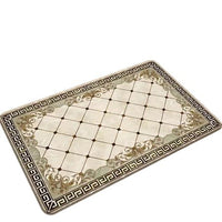 Minimalist Diatomaceous Earth Bath Mat Quick Dry Non-Slip Absorbent Floor Mat for Bathroom Entryway