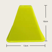 10cm Square Marker Cones for Soccer Training, Agility Drills, and Obstacle Courses