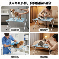 Pet Grooming Hammock for Cats and Small Dogs, Anti-Scratch and Bite Restraint for Bathing and Nail Trimming