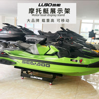 LUBO Jet Ski and Kayak Display Stand - Mobile Boat Dolly for Personal Watercraft, Dinghies, and Canoes