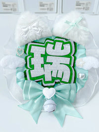 Reflective Non-Woven Mini Bag Charm for Celebrity Fan Support