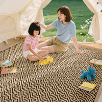 Thickened Polyester Cotton Picnic Blanket Waterproof Outdoor Camping Mat