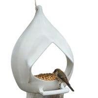 Durable Plastic Outdoor Hanging Bird Feeder for Garden and Yard
