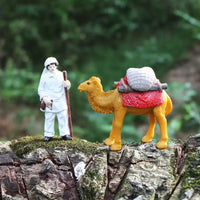 Miniature Desert Animal Figurines for Micro Landscape and Garden Decor
