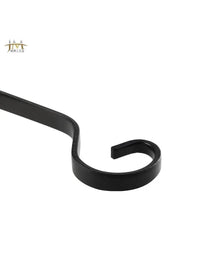7.3-inch Rustic Iron Wall Hook for Lanterns, Planters, and Coats