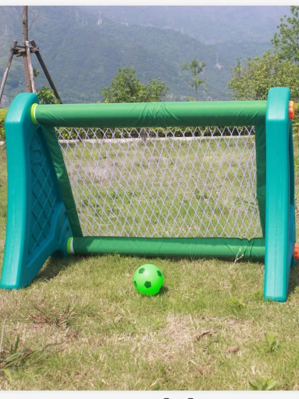 Kids' Portable Soccer Goal Set with Ball for Indoor/Outdoor Play