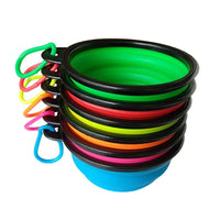 Portable Collapsible Pet Bowl for Travel, Food, and Water - Dog and Cat Friendly