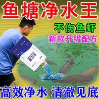 Pond Water Clarifier for Fish Ponds and Aquaculture, Rapid Purification Agent