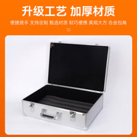 Aluminum Alloy Hard Case Portable Tool Equipment Storage Box with Foam