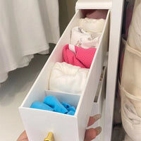 Wall-Mounted Drawer Type Underwear and Socks Organizer Box