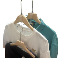 Clear Garment Hanger Connectors for Closet Organization, Stackable Hanger Hooks