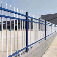 Galvanized Steel Outdoor Fence Panel for Residential and Commercial Properties