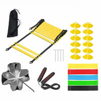 Portable Soccer Training Agility Ladder Set for Youth Outdoor Practice
