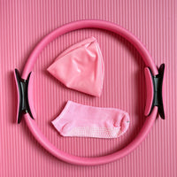 Pilates Ring & Resistance Band 5-Piece Set with Yoga Ball & Yoga Ring