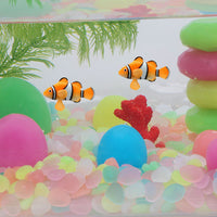 DIY Luminous Flat Stones for Garden & Fish Tank Decoration, Glow-in-the-Dark Stacking Toy Blocks