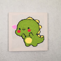 DIY Punch Needle Embroidery Kit for Adults - Fabric Yarn Art Craft