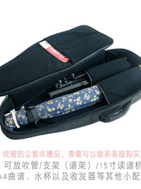 DA4 Large EWI Backpack Thickened Shockproof Portable Travel Hulusi Instrument Bag