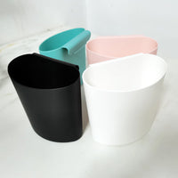 Mini Storage Basket with Adhesive for Kitchen, Desk, or Cart - Multi-purpose Organizer Bin
