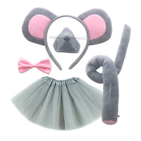 Mouse Costume Accessory Set for Halloween, Christmas, and Parties