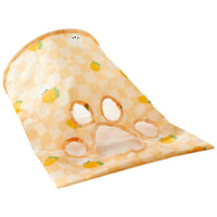 Cat Tunnel Play Mat with Crinkle Paper, Chew Toys, and Plush Balls for Indoor Cats