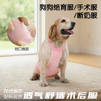 Pet Recovery Suit for Dogs, Breathable Post-Surgery Protective Vest to Prevent Licking