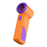 T318 Portable Turbo Handheld Fan with 199-Speed Settings, USB Rechargeable Mini Fan for Outdoor Use