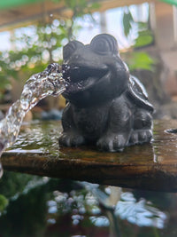 Miniature Stone-Look Water Feature Ornament for Fish Tanks & Micro Landscapes