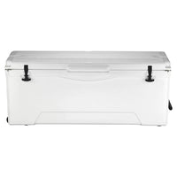 200L Rotomolded Fishing Cooler Box with Wheels, 7-Day Ice Retention for Sea Fishing