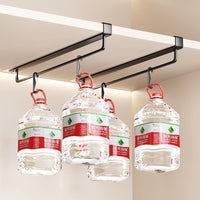Punch-Free U-Shaped Vertical Wardrobe Hanging Rod for Clothes and Trousers, Closet Storage Organizer