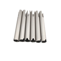 6061/6063 Aluminum Tube Stock, Anodized Sandblasted Colored Aluminum Pipe for Wind Chimes