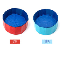 Foldable PVC Pet Bathing Pool for Dogs and Cats, Portable Outdoor Kiddie Pool