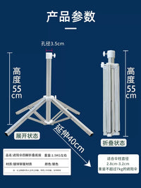 Portable Folding Umbrella Base for Outdoor Beach and Patio Umbrellas