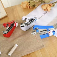 Mini Handheld Sewing Machine Portable Manual Stitch Tool for Quick Repairs