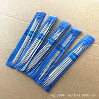 15CM Double Pointed Knitting Needles for Socks, Dolls, Baby Shoes - Hollow Stainless Steel Sweater Needles