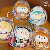 Band Doll PVC Dustproof Storage Bag for 10cm Dolls