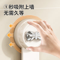 Adjustable Suction Cup Pot Lid Holder, Universal Anti-Roll Stable No-Drill Kitchen Organizer Rack