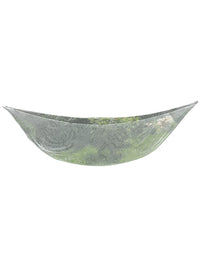 Moon Net Fishing Cast Net Shrimp Trap Hand Net with Steel or Lead Sinkers