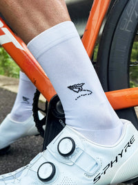 Sporcks Cycling Socks High Elastic Breathable Quick-Dry Mid-Calf for Men and Women