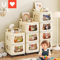 YouNai Storage Cabinet for Kids Clothes, Toys, Snacks - Drawer Organizer for Bedroom, Playroom