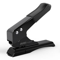 Qiwen Single Hole Punch for PVC Cards, Laminated Pouches, Paper, 20-Sheet Capacity